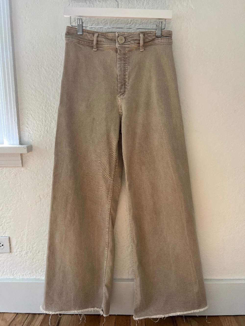 Zara Marine Straight Leg High Waist Jeans